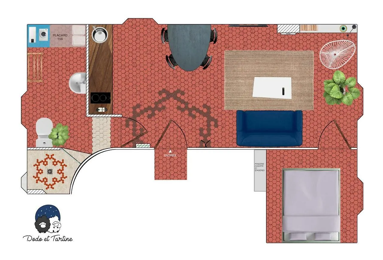 Apartment Charming 1 Bedroom Close To City Centre - Dodo Et Tartine Toulon